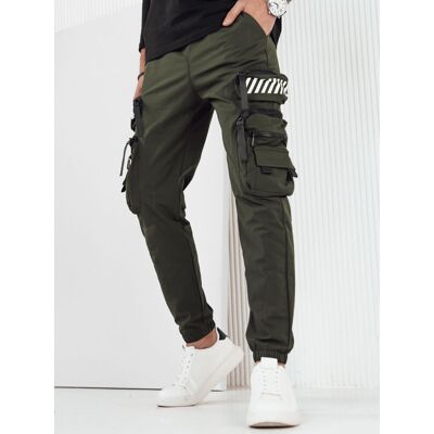 Inny producent Spodnie męskie bojówki zielone Dstreet UX4160-XL Inny producent Spodnie męskie bojówki zielone Dstreet UX4160-XL