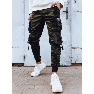 Inny producent Spodnie męskie bojówki zielone Dstreet UX4207-XXL Inny producent Spodnie męskie bojówki zielone Dstreet UX4207-XXL
