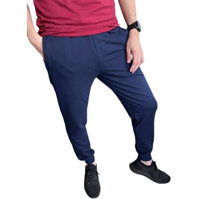 Spodnie męskie dresowe granatowe moraj 3XL Spodnie męskie dresowe granatowe moraj 3XL