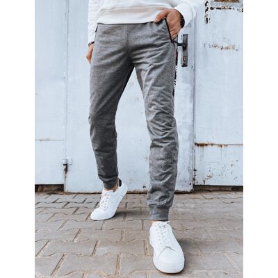 Spodnie męskie dresowe jasnoszare Dstreet UX4272-2XL/3XL Spodnie męskie dresowe jasnoszare Dstreet UX4272-2XL/3XL