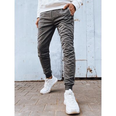 Spodnie męskie dresowe jasnoszare Dstreet UX4278-2XL/3XL Spodnie męskie dresowe jasnoszare Dstreet UX4278-2XL/3XL