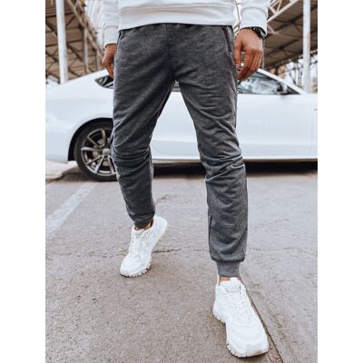 Spodnie męskie dresowe jasnoszare Dstreet UX4284-2XL/3XL Spodnie męskie dresowe jasnoszare Dstreet UX4284-2XL/3XL