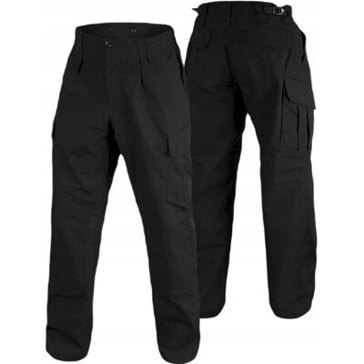 Spodnie Taktyczne Mundurowe Texar Wz10 Black XS Spodnie Taktyczne Mundurowe Texar Wz10 Black XS