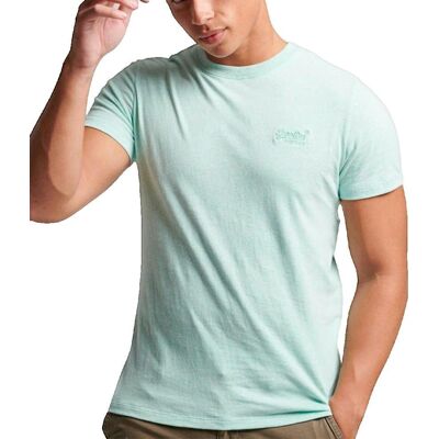 Superdry Essential Logo T-Shirt Męski Zielony Superdry Essential Logo T-Shirt Męski Zielony