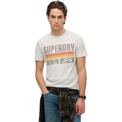 Superdry Japan Stripe Relaxed T-Shirt Męski Superdry Japan Stripe Relaxed T-Shirt Męski