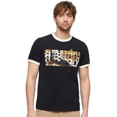 Superdry Photographic Logo T-Shirt Męski Superdry Photographic Logo T-Shirt Męski