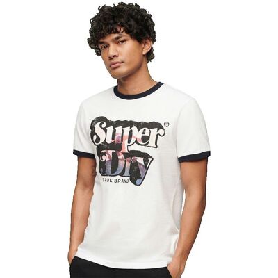 Superdry T-shirt z fotograficznym logo Superdry T-shirt z fotograficznym logo