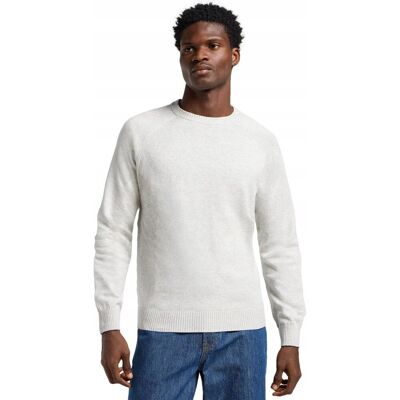 Sweter Lee CLEAN RAGLAN SWEATER 112363889 Sharp Grey Mele L Sweter Lee CLEAN RAGLAN SWEATER 112363889 Sharp Grey Mele L