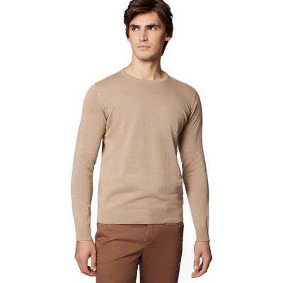 Sweter Męski Beżowy Bawełniany O-Neck Próchnik Pm8 Xl Sweter Męski Beżowy Bawełniany O-Neck Próchnik Pm8 Xl