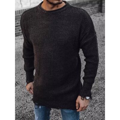 Sweter męski ciemnoszary Dstreet WX1964-L Sweter męski ciemnoszary Dstreet WX1964-L