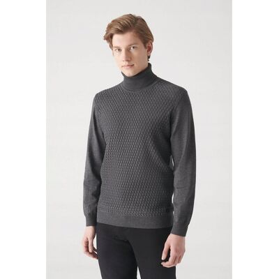 Inny producent SWETER MĘSKI GOLF CIENKI WZÓR STRUKTURALNY SZARY S 5GA* Inny producent SWETER MĘSKI GOLF CIENKI WZÓR STRUKTURALNY SZARY S 5GA*