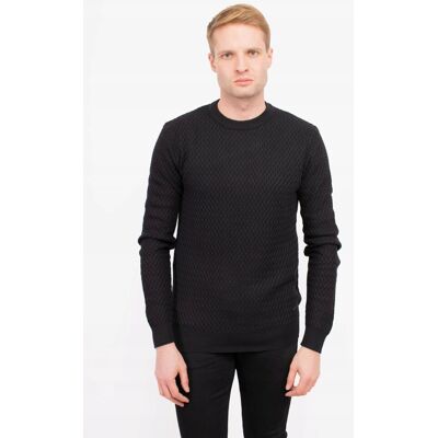 Sweter męski Guess M4YR05 Z3FB1 czarny - XL Sweter męski Guess M4YR05 Z3FB1 czarny - XL