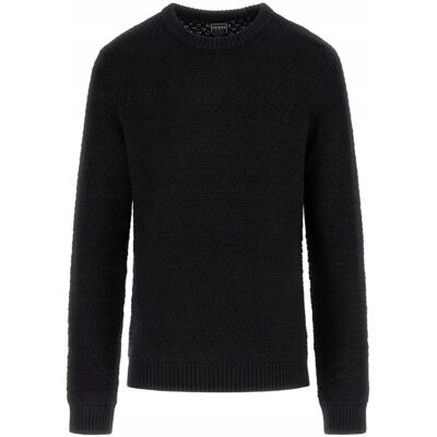 Sweter męski Guess M5BR33 Z2ZK2 CZARNY - XL Sweter męski Guess M5BR33 Z2ZK2 CZARNY - XL