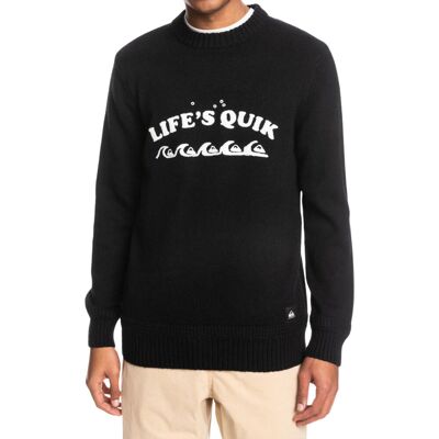 Sweter Męski Quiksilver Lifes Quik Bawełniany Czarny-Xl Sweter Męski Quiksilver Lifes Quik Bawełniany Czarny-Xl