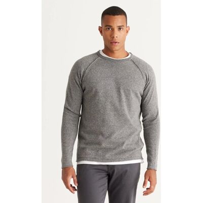 Inny producent SWETER MĘSKI SZARY MELANŻ Z OKRĄGŁYM DEKOLTEM L 5GA* Inny producent SWETER MĘSKI SZARY MELANŻ Z OKRĄGŁYM DEKOLTEM L 5GA*