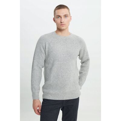Inny producent SWETER MĘSKI SZARY MELANŻ Z OKRĄGŁYM DEKOLTEM W PRĄŻKI 2XL 5GA* Inny producent SWETER MĘSKI SZARY MELANŻ Z OKRĄGŁYM DEKOLTEM W PRĄŻKI 2XL 5GA*