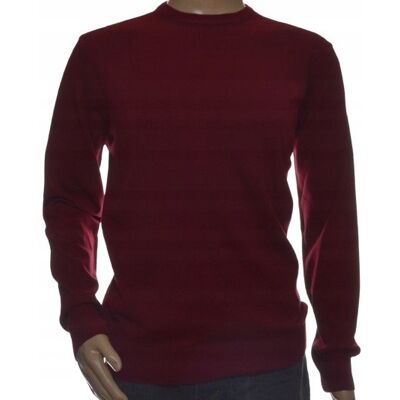Inny producent Sweter męski z kaszmiru i wełny merynosów merino kaszmirowy 3XL XXXL bordo Inny producent Sweter męski z kaszmiru i wełny merynosów merino kaszmirowy 3XL XXXL bordo