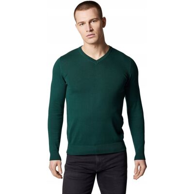 Sweter Męski Zielony Bawełniany V-Neck Próchnik Pm6 2xl Sweter Męski Zielony Bawełniany V-Neck Próchnik Pm6 2xl