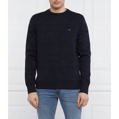Sweter Tommy Hilfiger C-Neck Granatowy r. M Sweter Tommy Hilfiger C-Neck Granatowy r. M