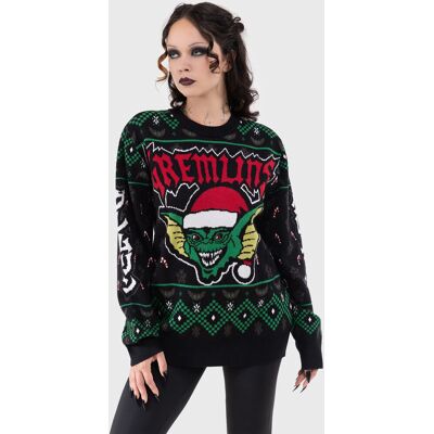 Pozostałe marki sweter unisex KILLSTAR - THE GREMLINS ARE COMING -M Pozostałe marki sweter unisex KILLSTAR - THE GREMLINS ARE COMING -M