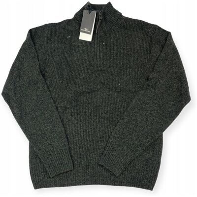 inna (Inny) Sweter zielony męski ze stójką RODD & GUNN M inna (Inny) Sweter zielony męski ze stójką RODD & GUNN M