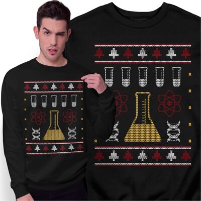 GILDAN Świąteczna Bluza Prezent Na Święta Świąteczny Sweter Dla Chemika Chemia GILDAN Świąteczna Bluza Prezent Na Święta Świąteczny Sweter Dla Chemika Chemia