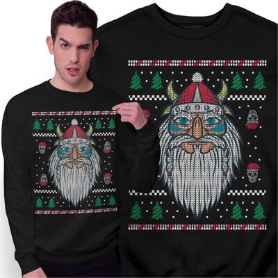GILDAN Świąteczna Bluza Prezent Na Święta Viking Wiking Świąteczny Sweter GILDAN Świąteczna Bluza Prezent Na Święta Viking Wiking Świąteczny Sweter