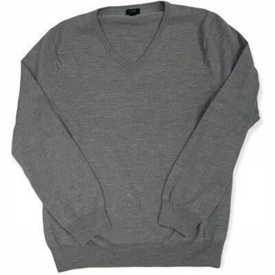inna (Inny) Szary elegancki sweter męski J. CREW L inna (Inny) Szary elegancki sweter męski J. CREW L