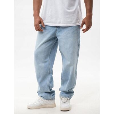 inna (Inny) Szerokie Spodnie Jeansowe Baggy Męskie Niebieske Jasne Modne Lucky Dice Xl inna (Inny) Szerokie Spodnie Jeansowe Baggy Męskie Niebieske Jasne Modne Lucky Dice Xl
