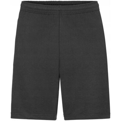 FRUIT OF THE LOOM Szorty męskie Lightweight Czarny r. 2XL FRUIT OF THE LOOM Szorty męskie Lightweight Czarny r. 2XL