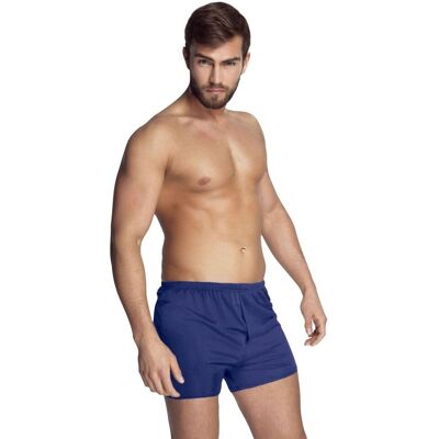James Bradley Szorty męskie Smith z jedwabiu wiskozowego : Kolor - Granatowy, Rozmiar - 56/XXL James Bradley Szorty męskie Smith z jedwabiu wiskozowego : Kolor - Granatowy, Rozmiar - 56/XXL