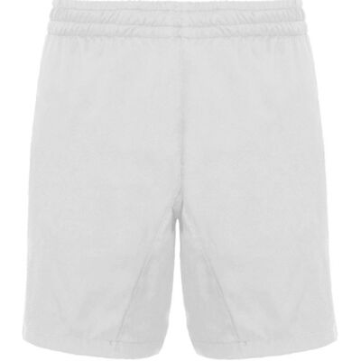 Szorty sportowe Spodenki męskie Oddychające Siateczka ROLY PD0356 WHITE XL Szorty sportowe Spodenki męskie Oddychające Siateczka ROLY PD0356 WHITE XL
