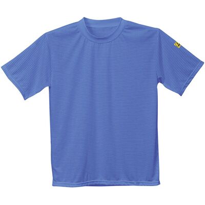 Portwest T-shirt antyelektrostatyczny ESD Niebieski S Portwest T-shirt antyelektrostatyczny ESD Niebieski S
