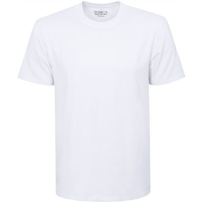 T-SHIRT BIAŁY męski SIMPLE koszulka bawełniana Normal Fit XXXL Pako Jeans T-SHIRT BIAŁY męski SIMPLE koszulka bawełniana Normal Fit XXXL Pako Jeans