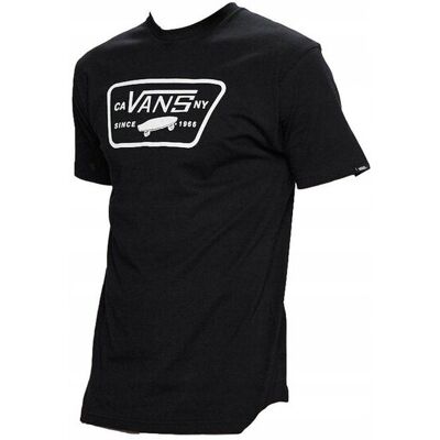 T-Shirt Full Patch Czarno/biały Vans Vn000qn8y281 L T-Shirt Full Patch Czarno/biały Vans Vn000qn8y281 L