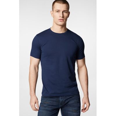 Próchnik T-shirt Granatowy Bawełniany PM6 Próchnik T-shirt Granatowy Bawełniany PM6