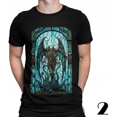 inna (Inny) T-SHIRT KOSZULKA MĘSKA HORROR CTHULHU LOVECRAFT POTWÓR ALIEN COSMIC XL inna (Inny) T-SHIRT KOSZULKA MĘSKA HORROR CTHULHU LOVECRAFT POTWÓR ALIEN COSMIC XL