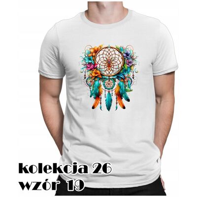 inna (Inny) T-SHIRT KOSZULKA MĘSKA ŁAPACZ SNÓW RYTUAŁ FENG SHUI WICCA PIÓRA WIEDŹMA L inna (Inny) T-SHIRT KOSZULKA MĘSKA ŁAPACZ SNÓW RYTUAŁ FENG SHUI WICCA PIÓRA WIEDŹMA L