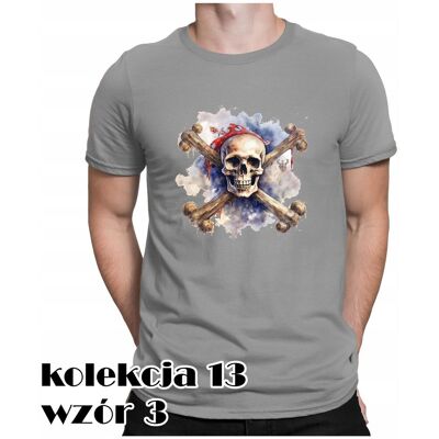 inna (Inny) T-SHIRT KOSZULKA MĘSKA PREZENT DLA KAPITANA WESOŁY ROGER CZASZKA OCEAN XXL inna (Inny) T-SHIRT KOSZULKA MĘSKA PREZENT DLA KAPITANA WESOŁY ROGER CZASZKA OCEAN XXL