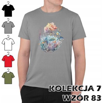 inna (Inny) T-SHIRT KOSZULKA MĘSKA RAFA KORALOWA RYBKI AKWARIUM RYBA ŻÓŁW ŻÓŁWIK L inna (Inny) T-SHIRT KOSZULKA MĘSKA RAFA KORALOWA RYBKI AKWARIUM RYBA ŻÓŁW ŻÓŁWIK L