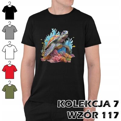 inna (Inny) T-SHIRT KOSZULKA MĘSKA RAFA KORALOWA RYBKI AKWARIUM ZAMEK ŻÓŁW ŻÓŁWIK XXL inna (Inny) T-SHIRT KOSZULKA MĘSKA RAFA KORALOWA RYBKI AKWARIUM ZAMEK ŻÓŁW ŻÓŁWIK XXL