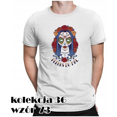 inna (Inny) T-SHIRT KOSZULKA MĘSKA STREETWEAR SANTA MUERTE SUGARSKULL FLEURS DU MAL XXL inna (Inny) T-SHIRT KOSZULKA MĘSKA STREETWEAR SANTA MUERTE SUGARSKULL FLEURS DU MAL XXL