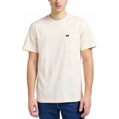 T-shirt Lee RELAXED POCKET TEE 112342986 Ecru S T-shirt Lee RELAXED POCKET TEE 112342986 Ecru S