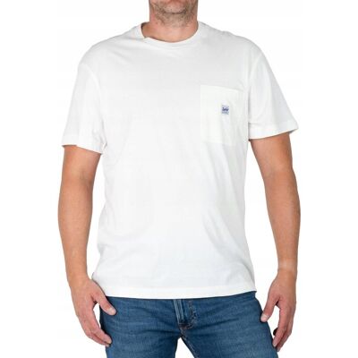 T-shirt Lee WORKWEAR POCKET TEE 112342988 LL89JANQ Ecru S T-shirt Lee WORKWEAR POCKET TEE 112342988 LL89JANQ Ecru S