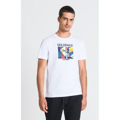 T-Shirt Męski Antony Morato Slim Fit Biały-Xxl T-Shirt Męski Antony Morato Slim Fit Biały-Xxl