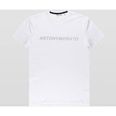 T-Shirt Męski Antony Morato Super Slim Fit White - Xxl T-Shirt Męski Antony Morato Super Slim Fit White - Xxl