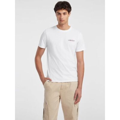 T-shirt męski Guess M4YI55 K8HM0 biały - S T-shirt męski Guess M4YI55 K8HM0 biały - S