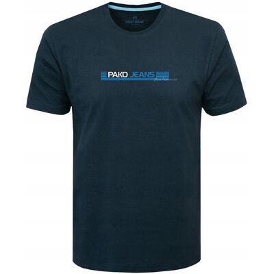 T-SHIRT Męski Koszulka GRANATOWA Gruba Bawełna TOLO XXXL Pako Jeans T-SHIRT Męski Koszulka GRANATOWA Gruba Bawełna TOLO XXXL Pako Jeans