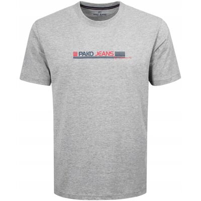 T-SHIRT Męski Koszulka POPIELATA Gruba Bawełna TOLO XXXL Pako Jeans T-SHIRT Męski Koszulka POPIELATA Gruba Bawełna TOLO XXXL Pako Jeans