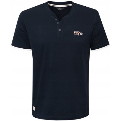 T-SHIRT Męski Koszulka w Serek GRANATOWA Bawełniana FREAK XXXL Pako Jeans T-SHIRT Męski Koszulka w Serek GRANATOWA Bawełniana FREAK XXXL Pako Jeans